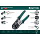 KRAFTOOL RJ, (RJ45, RJ11,RJ12), универсальный кримпер (22699)