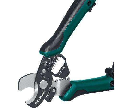 KRAFTOOL RC-11 K, 3 в 1, кабельные ножницы (22696-3)