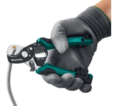 KRAFTOOL RC-11 K, 3 в 1, кабельные ножницы (22696-3)