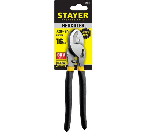 STAYER Hercules XSF-24, d 16 мм, 240 мм, усиленный, кабелерез, Professional (2333-25)