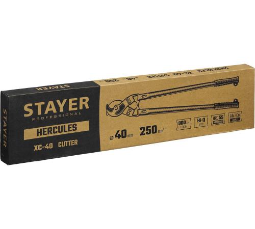 STAYER Hercules XC-40, d 40 мм, кабелерез, Professional (2334-80)