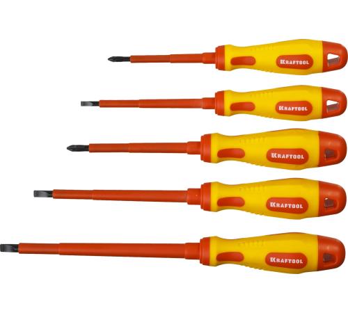 KRAFTOOL X-Drive Electro, 6 предм, набор высоковольтных отверток (250088 - H6)