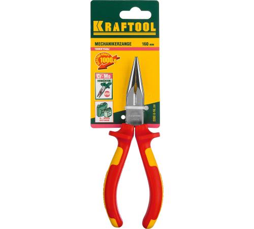 KRAFTOOL Electro-Kraft, 160 мм, тонкогубцы (2202-3-16)