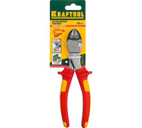 KRAFTOOL Electro-Kraft, 180 мм, усиленные бокорезы (2202-6-18)
