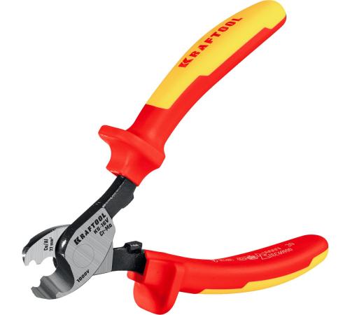KRAFTOOL KS-16V, 1000 В, d 9мм, 160мм, диэлектрический кабелерез (23333-16V)