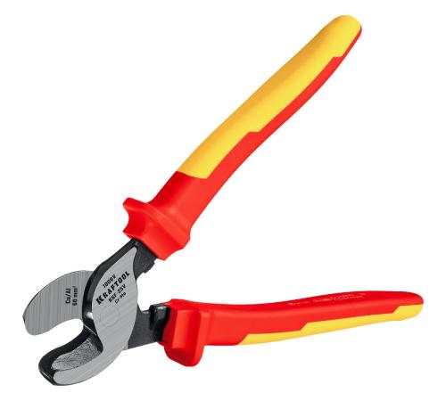 KRAFTOOL KSF-25V, d 13 мм, 250 мм, VDE, 1000 В, усиленный, диэлектрический кабелерез (23334-25V)