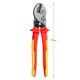 KRAFTOOL KSF-25V, d 13 мм, 250 мм, VDE, 1000 В, усиленный, диэлектрический кабелерез (23334-25V)