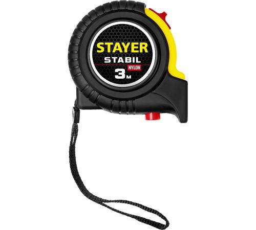 STAYER Stabil, 3 м х 16 мм, рулетка, Professional (34131-03)
