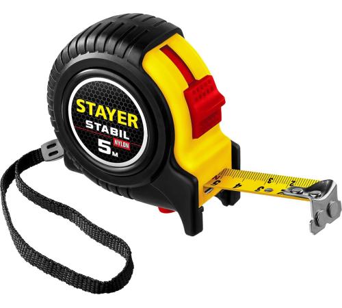 STAYER Stabil, 5 м х 19 мм, рулетка, Professional (34131-05)