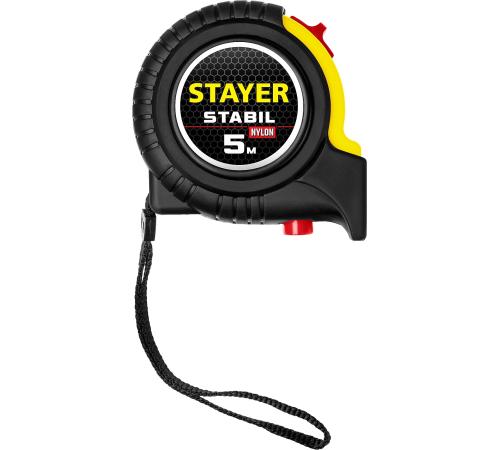STAYER Stabil, 5 м х 25 мм, рулетка, Professional (34131-05-25)