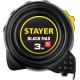 STAYER BlackMax, 3 м х 16 мм, рулетка с двумя фиксаторами, Professional (3410-03)
