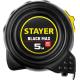 STAYER BlackMax, 5 м х 25 мм, рулетка с двумя фиксаторами, Professional (3410-05-25)