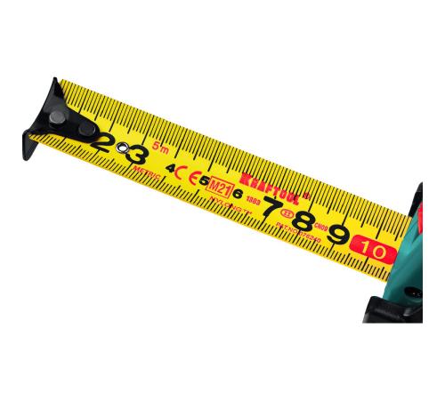 KRAFTOOL X-Drive, 8 м х 25 мм, рулетка (34122-08)