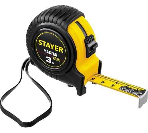 STAYER 3 м х 16 мм, рулетка (34025-03)