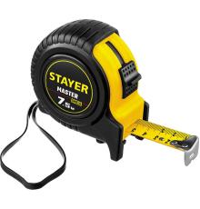 STAYER 7.5 м х 25 мм, рулетка (34025-07)