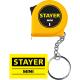 STAYER Mini, 1 м х 6 мм, рулетка-брелок (34140-1)