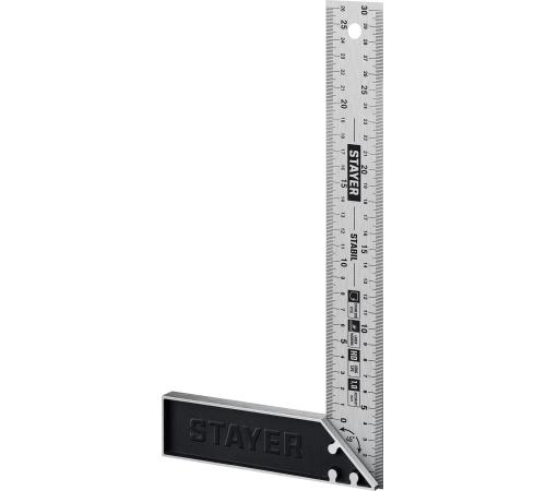 STAYER 300 мм, столярный угольник, Professional (3431-30)