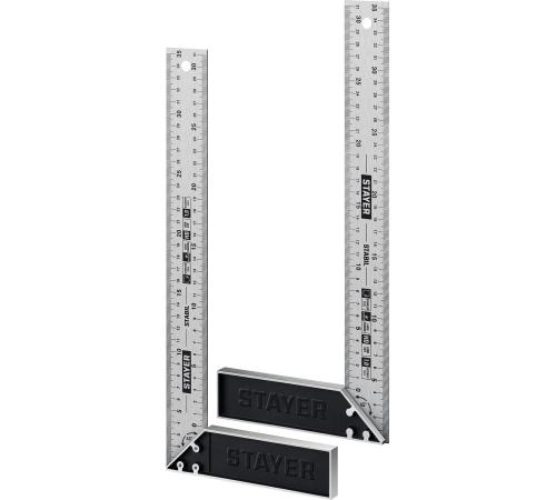 STAYER 350 мм, столярный угольник, Professional (3431-35)