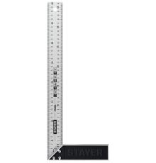 STAYER 400 мм, столярный угольник, Professional (3431-40)