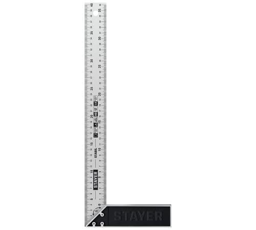 STAYER 400 мм, столярный угольник, Professional (3431-40)