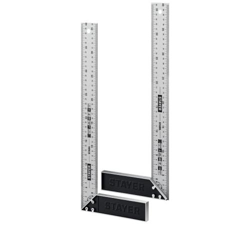 STAYER 400 мм, столярный угольник, Professional (3431-40)