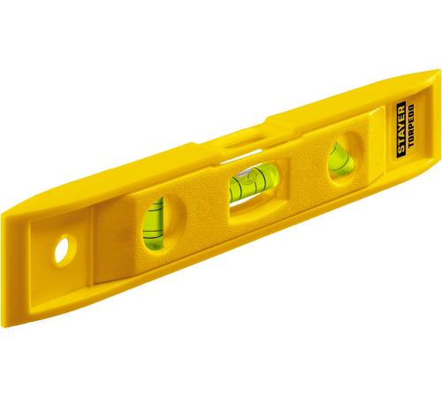 STAYER TORPEDO, 225 мм, короткий магнитный уровень (3454)