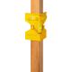 STAYER POST LEVEL, магнитный уровень-угольник (3456)