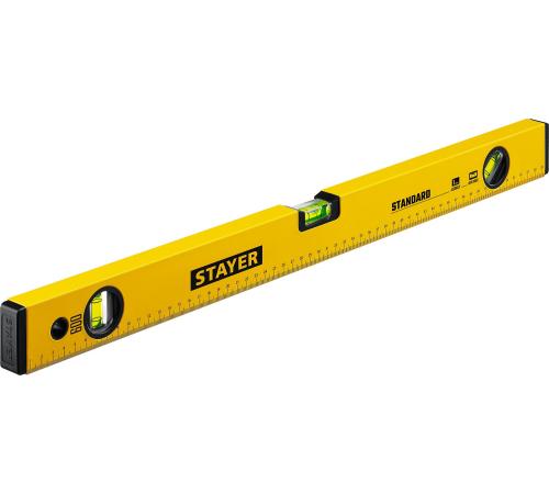 STAYER STANDARD, 600 мм, с линейкой, уровень (3460-060)