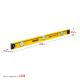 STAYER I-Bar 180˚, 800 мм, двутавровый, уровень с поворотным глазком (3470-080)