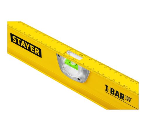 STAYER I-Bar 180˚, 1500 мм, двутавровый, уровень с поворотным глазком (3470-150)
