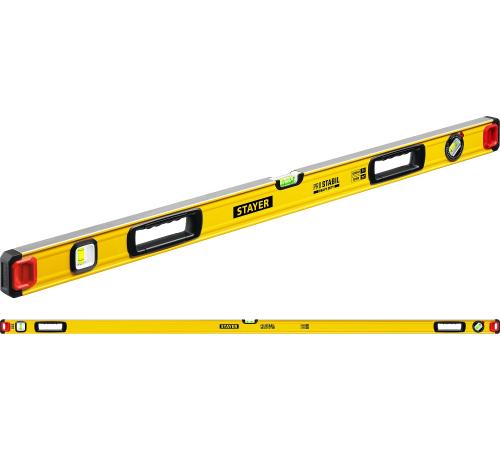 STAYER PRO STABIL, 2000 мм, усиленный профиль, уровень с поворотным глазком, Professional (3471-200)