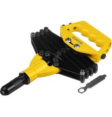 STAYER PRO-FIX, 3.2 - 6.4 мм, рычажно-складной заклепочник, Professional (3115)