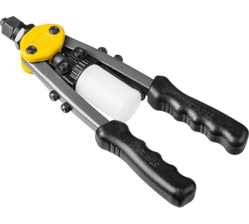 STAYER Compact-48, 2.4 - 4.8 мм, 280 мм, компактный двуручный заклепочник, Professional (3116)