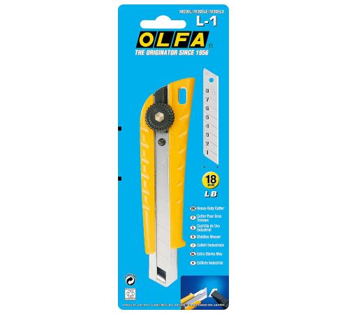 OLFA 18 мм, с выдвижным лезвием, нож (OL-L-1)