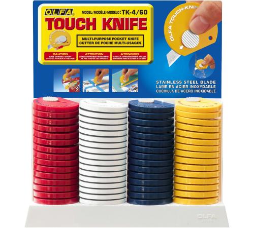 OLFA TOUCH-KNIFE компактный нож с нержавеющим лезвием (OL-TK-4)