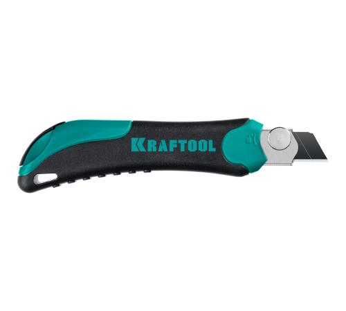 KRAFTOOL AK-18, 18 мм, нож с сегментированным лезвием (09193)