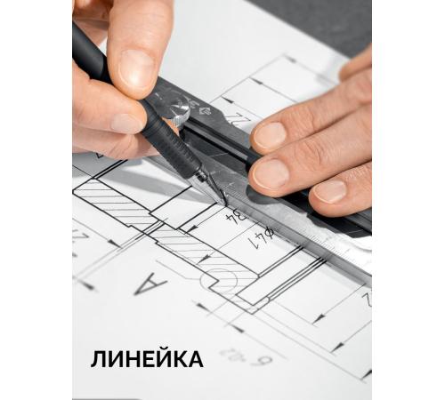ЗУБР Терминатор-18, 18 мм, цельнометаллический нож с винтовым фиксатором, Профессионал (09162)