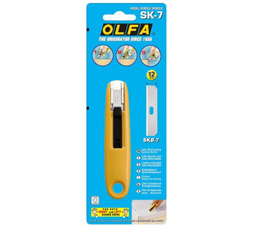 OLFA Hobby Craft Models, 12.5 мм, безопасный нож (OL-SK-7)