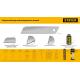STAYER 18 мм, 10 шт, сегментированные лезвия (09150-S10 )