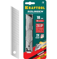 KRAFTOOL 18 мм, 5 шт, сегментированные лезвия (09606-18-S5)