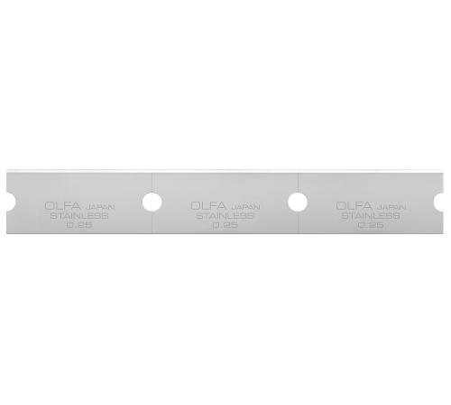 OLFA 30 шт, прямые лезвия GSR-1/3B GSR-2 для скребков 120 мм (OL-GSB-1S)