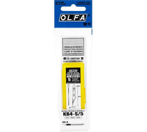 OLFA 6 мм, для ножа, перовые лезвия (OL-KB4-S/5)