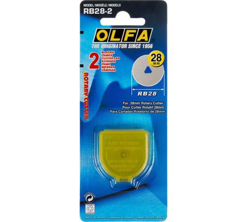 OLFA 28 мм, специальные круговые лезвия (OL-RB28-2)
