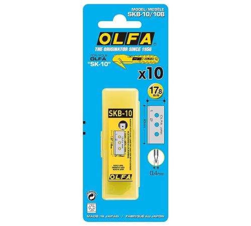 OLFA 17.8 мм, для ножа, специальное лезвие (OL-SKB-10/10B)