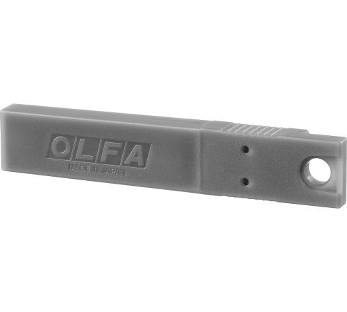 OLFA 18 мм, 5 шт, в пластиковом кейсе + блистер, тефлоновые сегментированые лезвия (OL-LFB-5B)