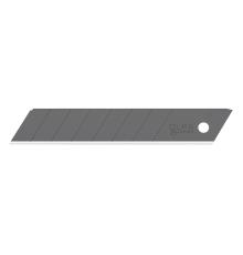 OLFA 18 мм, 10 шт, в платсиковом кейсе, черные сегментированные лезвия, EXCEL BLACK (OL-LBB-10)
