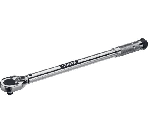 STAYER 1/2″, 28 - 210 Н·м, динамометрический ключ, Professional (64064-210)