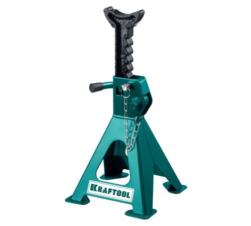 KRAFTOOL S-PIN, 2 т, 290 - 420 мм, усиленная страховочная подставка со штифтом (43465-2)