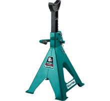 KRAFTOOL S-PIN, 6 т, 415 - 605 мм, усиленная страховочная подставка со штифтом (43465-6)