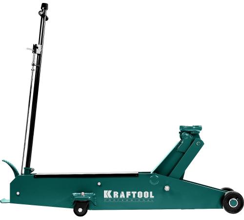 KRAFTOOL HIGH-LIFT, 10 т, 160 - 560 мм, для тяжелой техники, подкатной домкрат (43455-10)